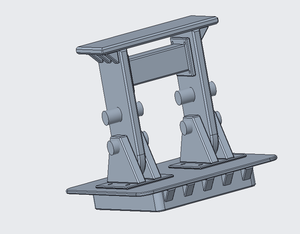 Lateral Fixture Model Isometric