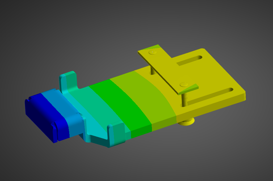 ADS Bracket Total Deformation