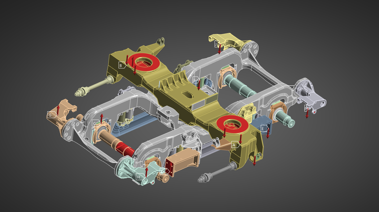 Silverliner VI Finite Element Model