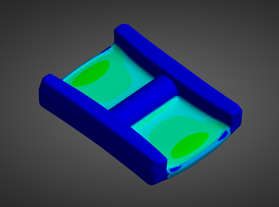 Equalizer Seat Equivalent Stress Isometric