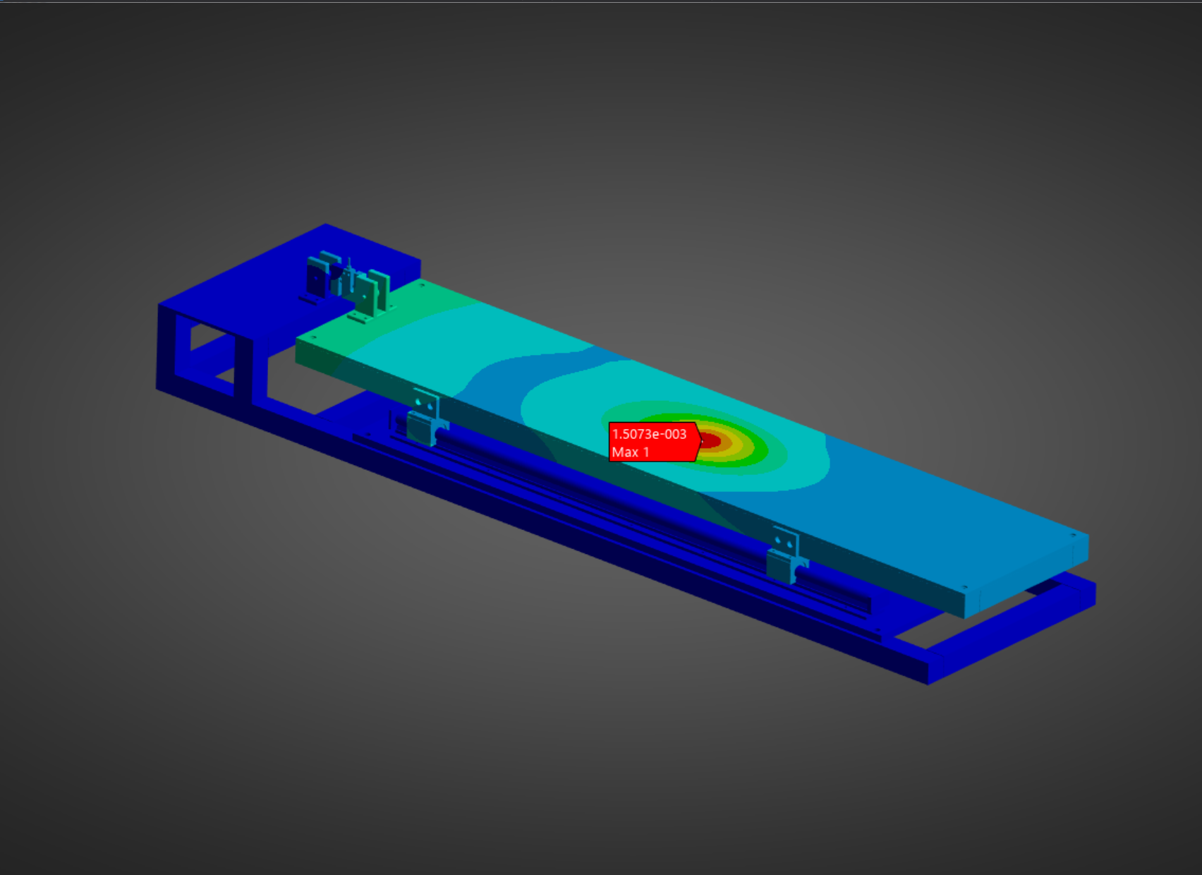 Inlet Test Stand Total Deformation